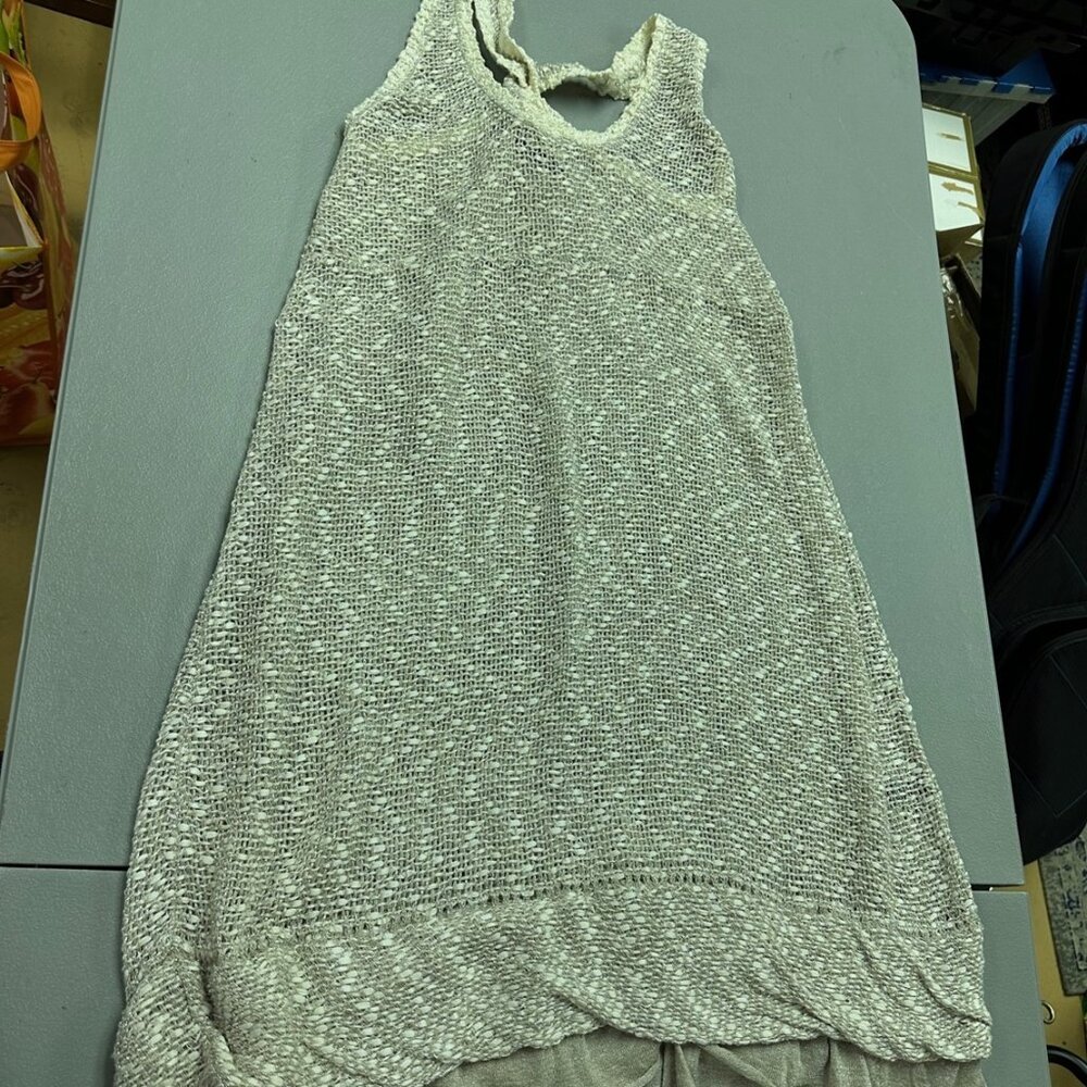 Sita Murt Silver Dress with slip size 44 (10 us)